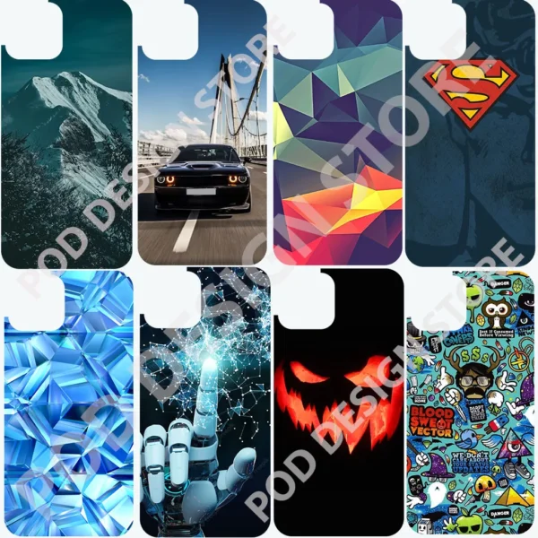 600+ iPhone & Phone Skin Design Bundle
