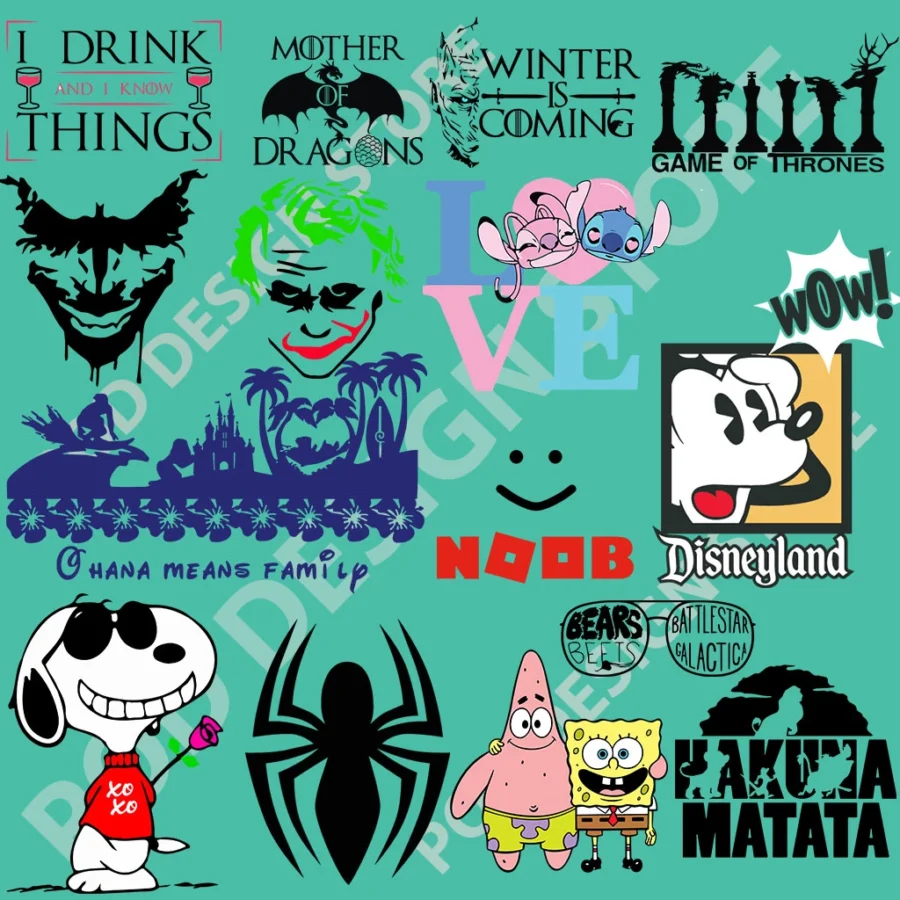 9000+ Cartoon Designs Bundle