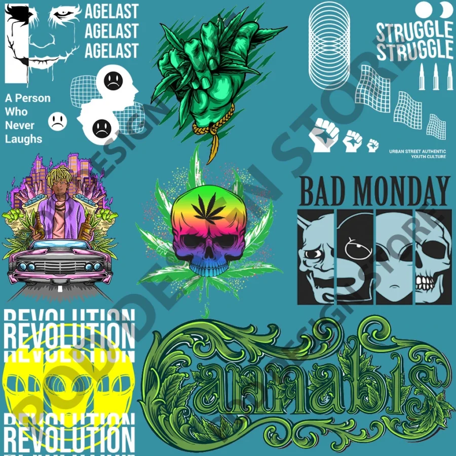 15000+ Premium Streetwear Designs Bundle