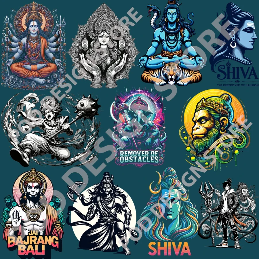 500+ Hindu God Designs Bundle