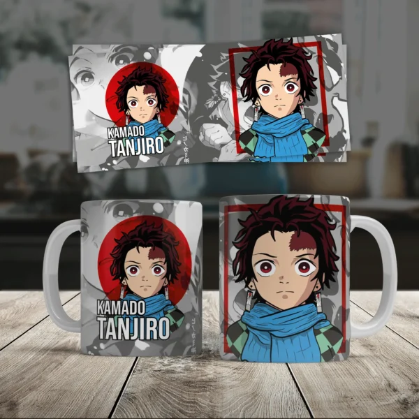 50+ Anime Mug Designs Bundle – High-Quality PNG (300 DPI)