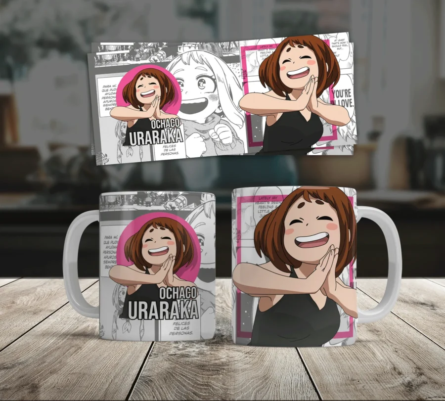 50+ Anime Mug Designs Bundle – High-Quality PNG (300 DPI)