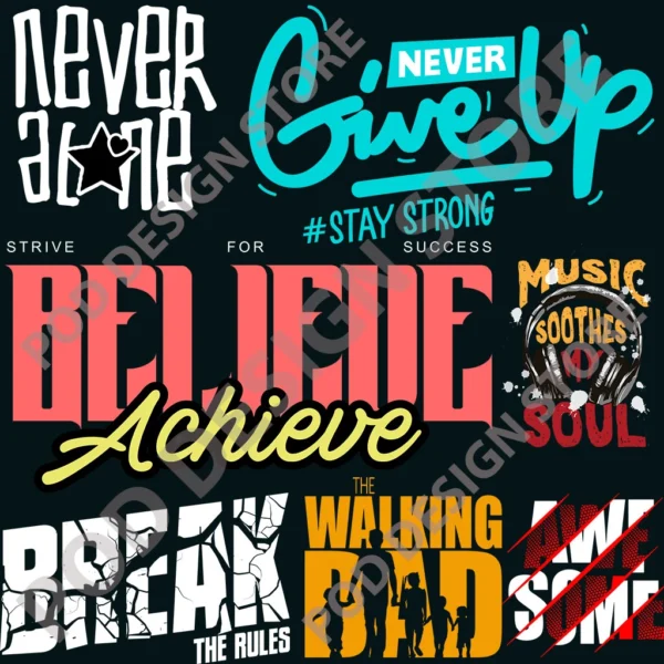 15,000+ Premium Typography Designs Bundle – Ultimate Collection for Creators!