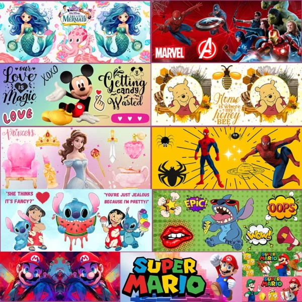 800+ Cartoon Mug Design Bundle – High-Quality PNG (300 DPI)