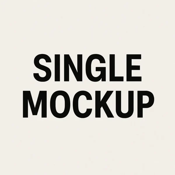 Buy Without Watermark Single Mockup