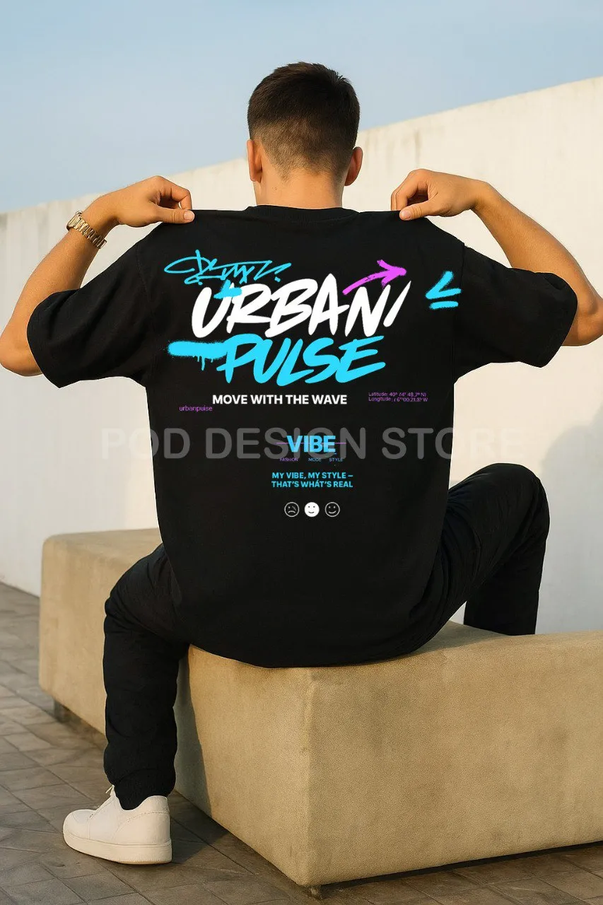 URBAN PULSE Modern Graffiti Streetwear