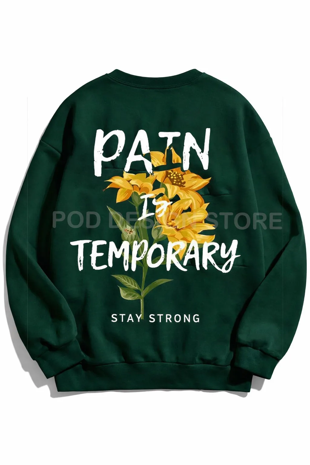 Stay Strong Inspirational Typography Free POD Design